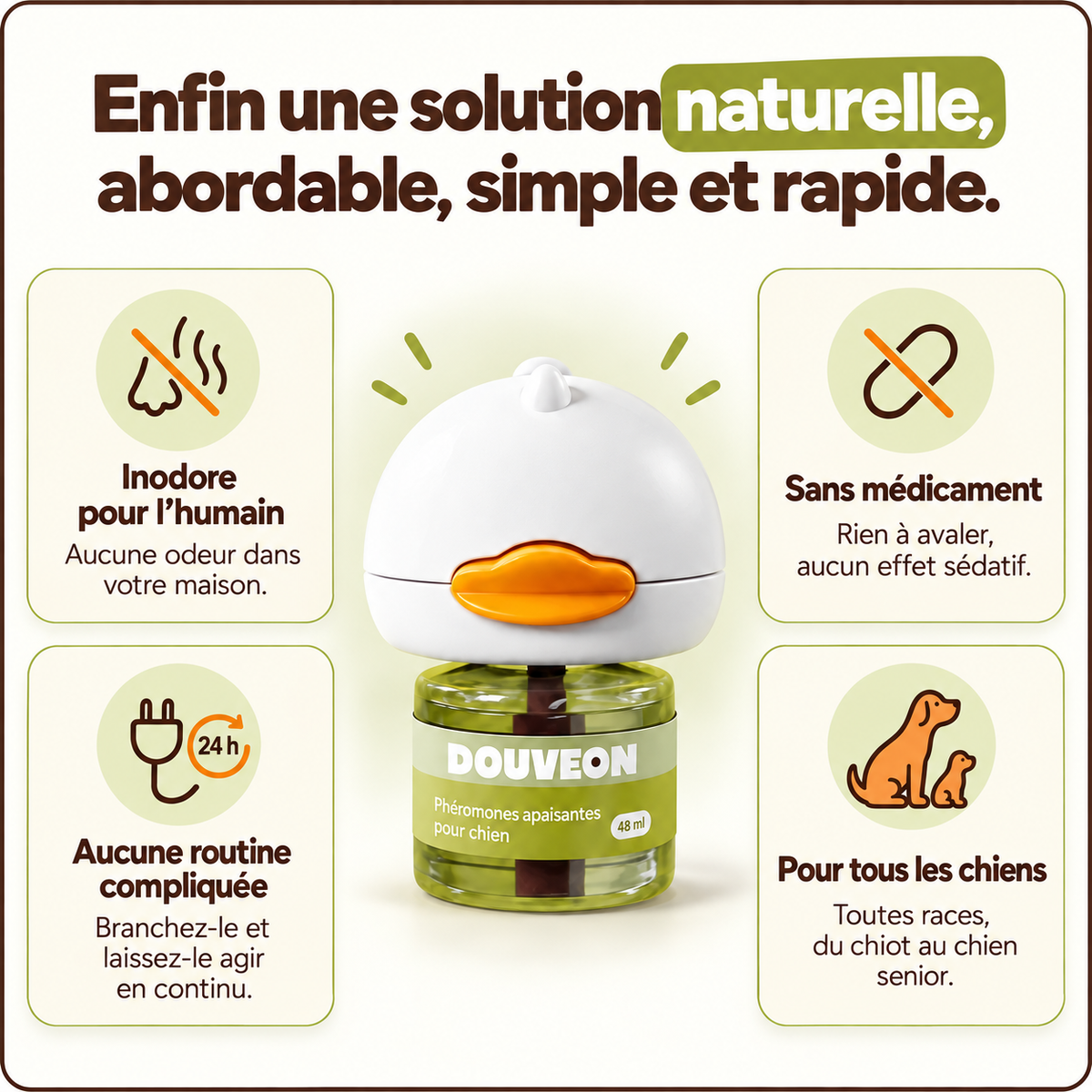 Diffuseur apaisant pour chiens